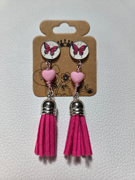 Dangle Butterfly Earrings